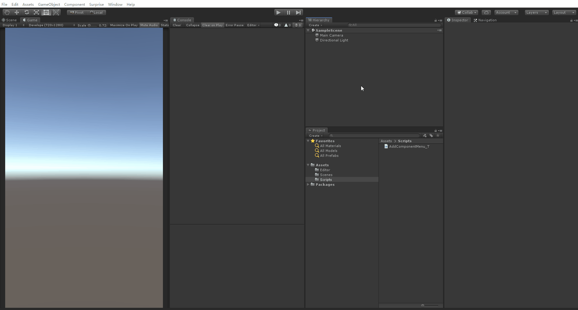 AddComponentMenu